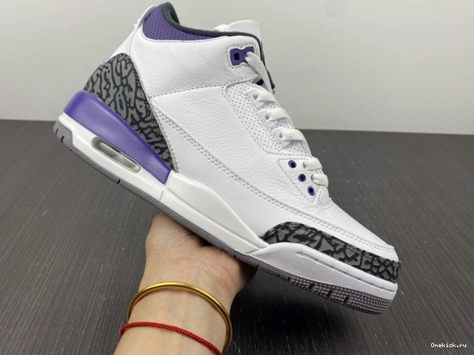 One Kick 3 Iris' 'Dark Jordan CT8532-105 Air Retro 0715